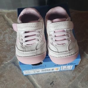 Stride Rite SM Bambi White Pink